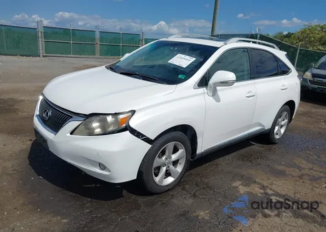 2011 Lexus Rx 350 from USA, damaged, VIN 2T2BK1BAXBC093208